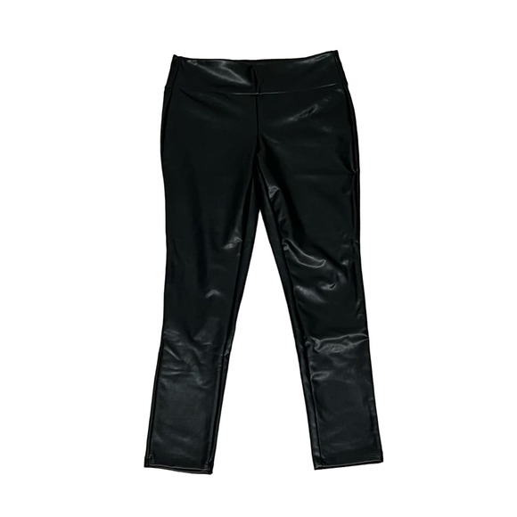 Kendall & Kylie Pants - Kendall + Kilye Faux‎ Leather Leggings, Sz M, 746-E